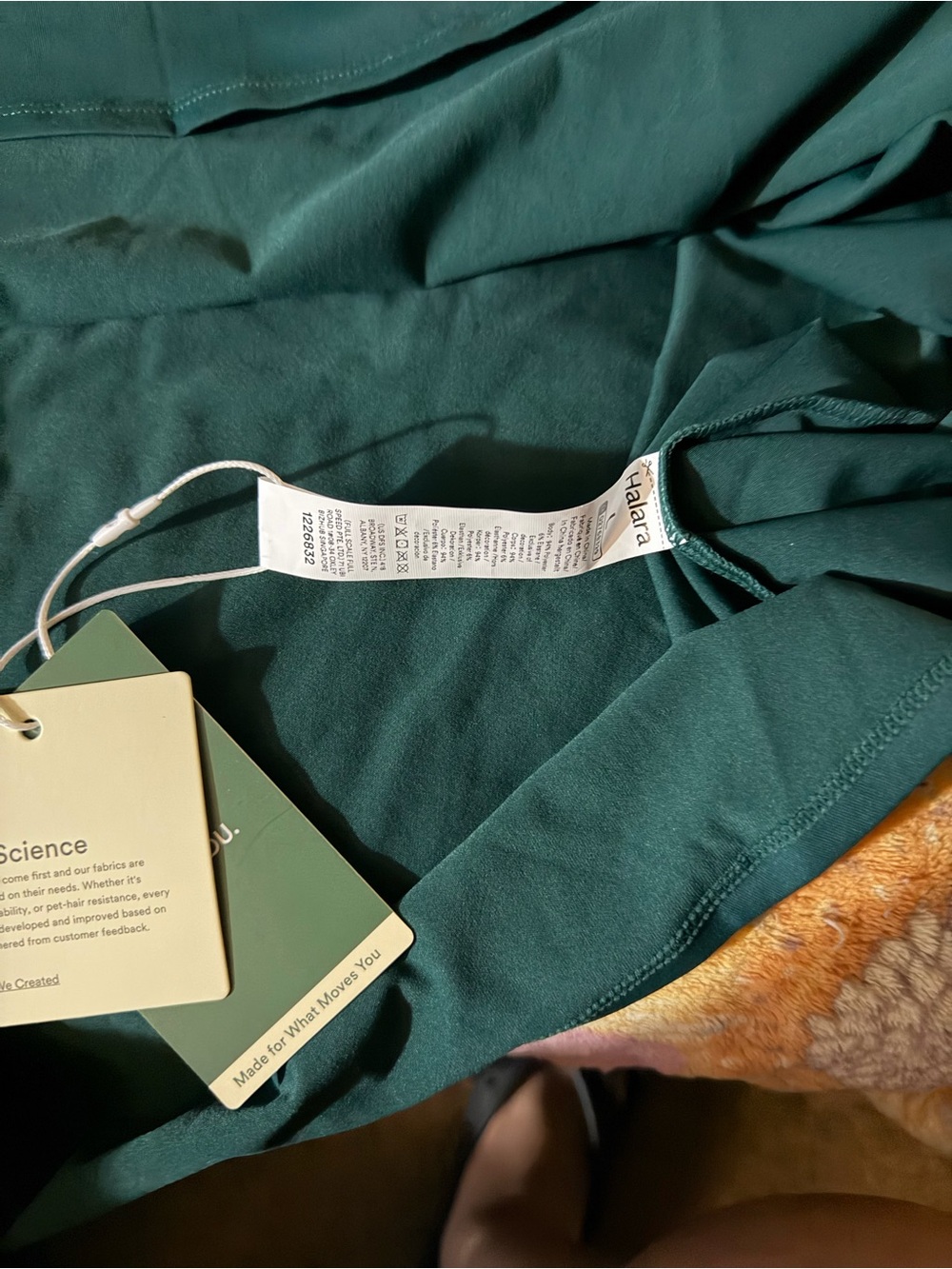 HALARA Deep Teal Tee Top - Picture 1 of 3